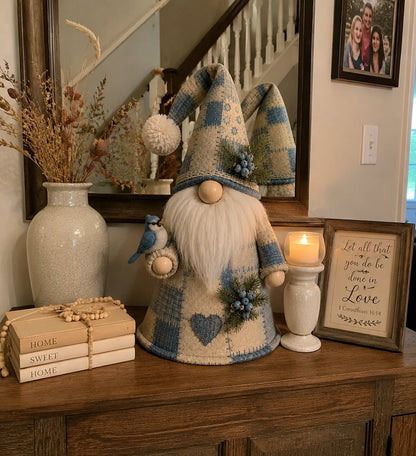 ⭐HOT SALE 49% OFF – 🐦 Patchwork Bird Gnome Light Collection