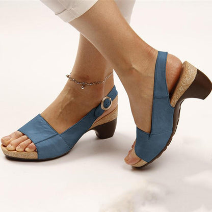 😍Last Day 49% OFF😍-Womens Comfortable Elegant Low Chunky Heel Shoes