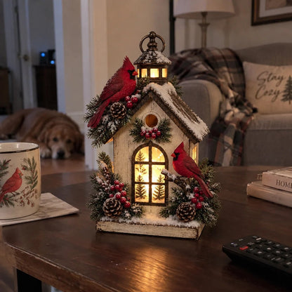 A Little Winter Home for Cardinal Lovers
