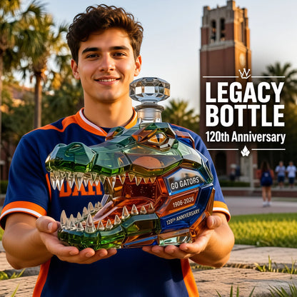 🐊 120th Anniversary Alligator Decanter – Bold Gator Spirit Meets Timeless Craftsmanship | Collector’s Edition 🐊✨