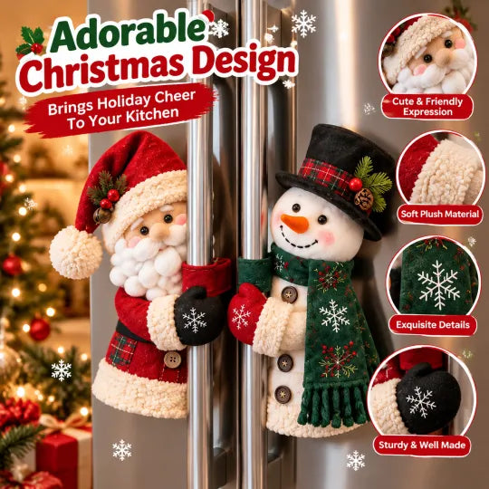 ✨ Jolly Grip – Holiday Refrigerator Handle Covers ✨