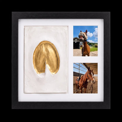 🐴 Horse Hoofprint & Family Keepsake Clay Kit – For Paws, Hands & Footprints🖼️Made by You & Personalise It Your Way💛