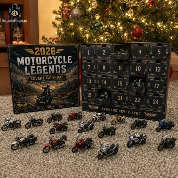 🛵🚗 High Sales 2026 Motorcycle & Classic American Cars Advent Calendar