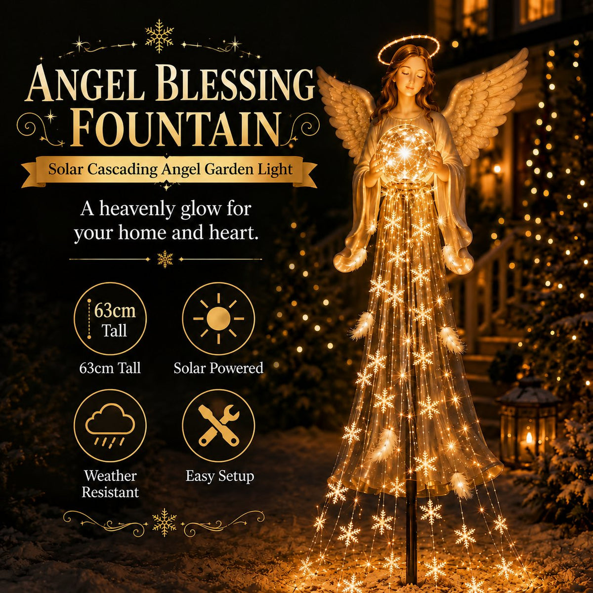 🔥Buy 2 Get 20% OFF🔥✨ Solar Angel Remembrance Garden Light👼