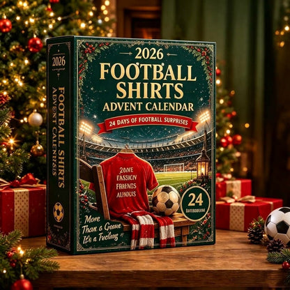 ⚽ Wear the Passion: Football Shirts Advent Calendar 2026