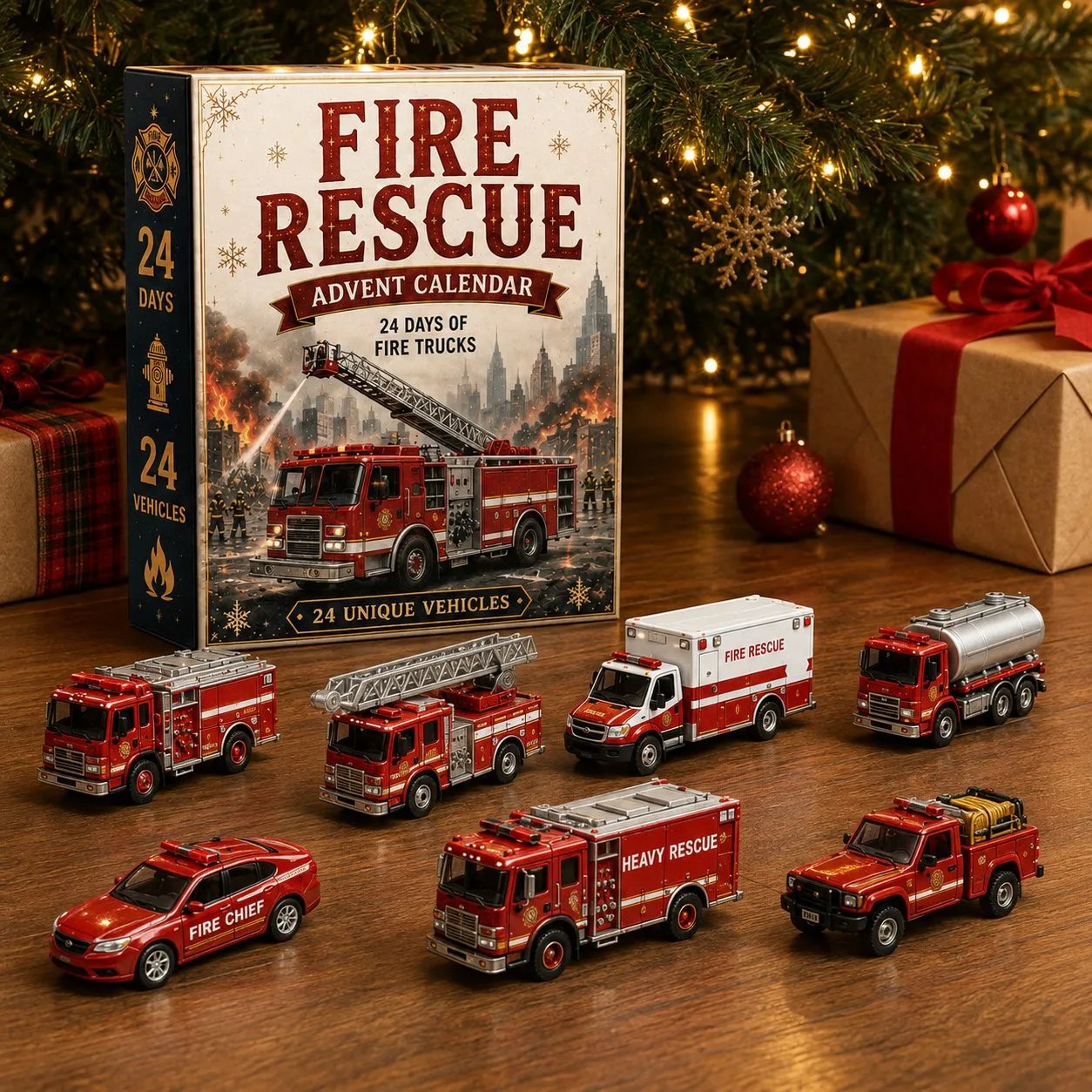 🚧Build the Fleet Collection 24-Day Vehicle Advent Calendar Series | ✨A New Adventure Every Morning