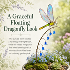 🦋Iridescent Dragonfly Garden Stake