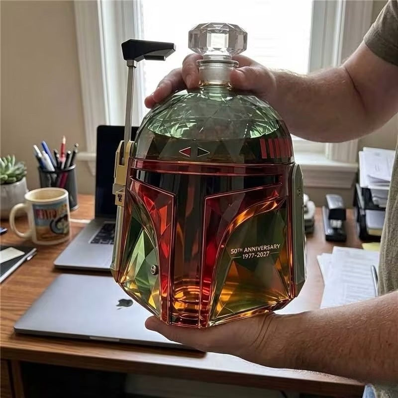 50th Anniversary Helmet Whiskey Bottle