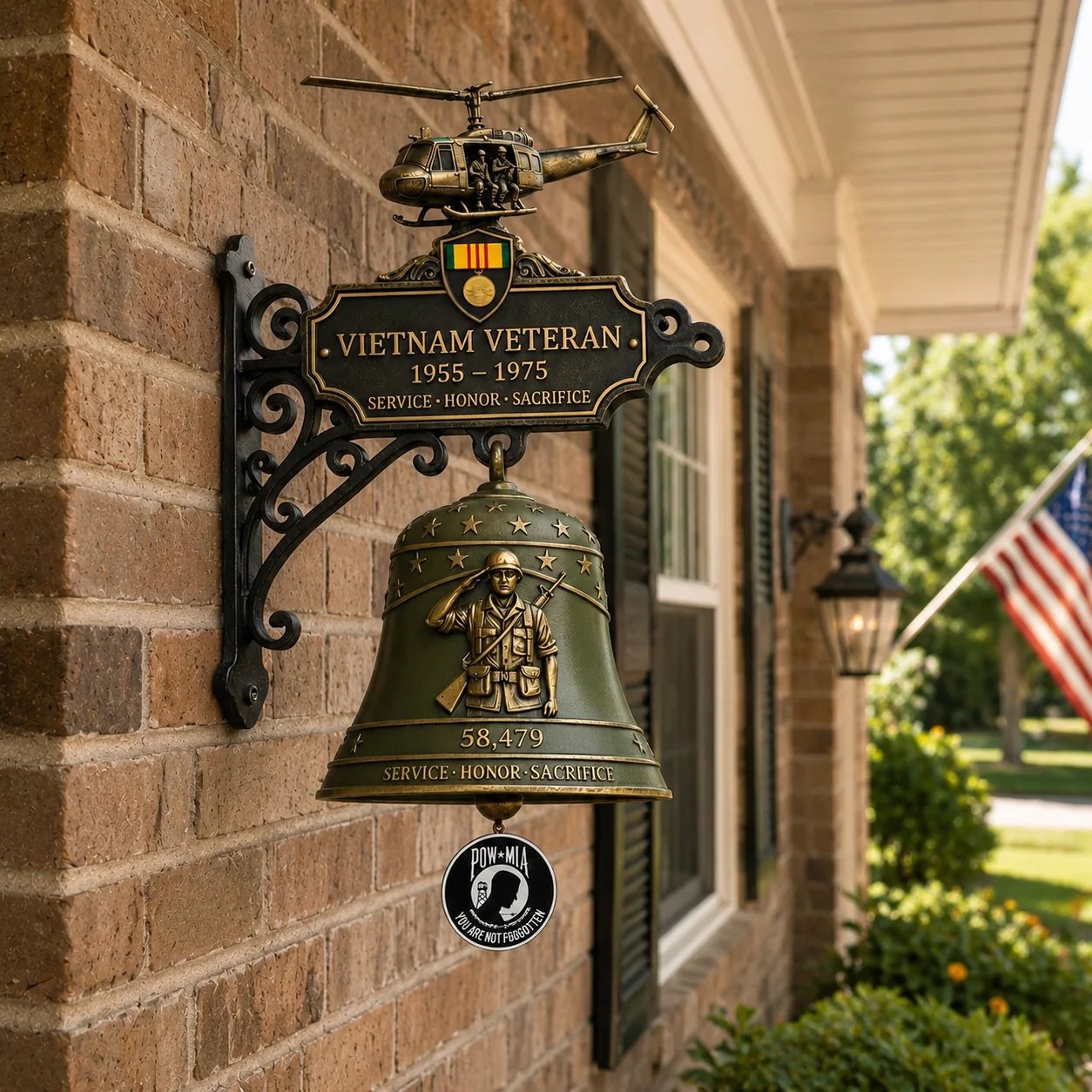 🔔 Last Day Promo: 50% OFF - Veteran Tribute Wall Bell