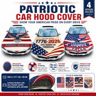 🇺🇸 Universal American Hood Flag Cover 🔥 Fits Most Cars, SUVs & Pickups🦅[Buy 2 Free Shipping]