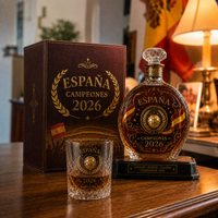 700ml Whiskey Decanter+1 Glass Gift Set