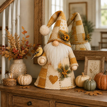 ⭐HOT SALE 49% OFF – 🐦 Patchwork Bird Gnome Light Collection