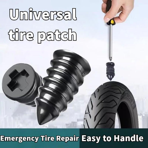 One-second tire repair🚗Vacuum Tire Mending Nail