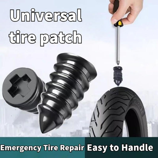 One-second tire repair🚗Vacuum Tire Mending Nail
