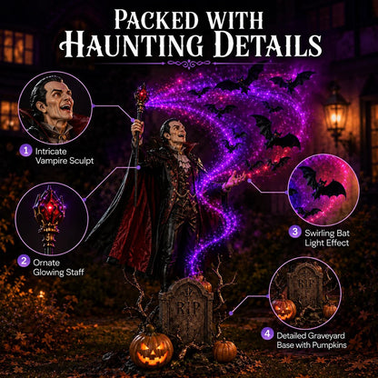 🔥🎃Today 49% OFF🦇Vampire Summoning Bats Garden Light-📦Buy Two Get Free Shipping