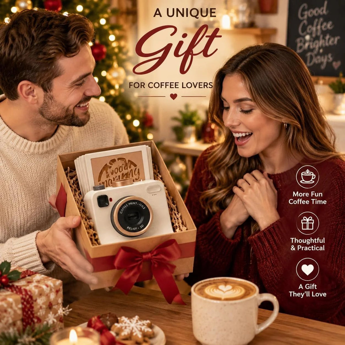 ☕✨ 50% OFF Smart Latte Art Maker Camera Tool 🎨 Create Beautiful Coffee Designs At Home