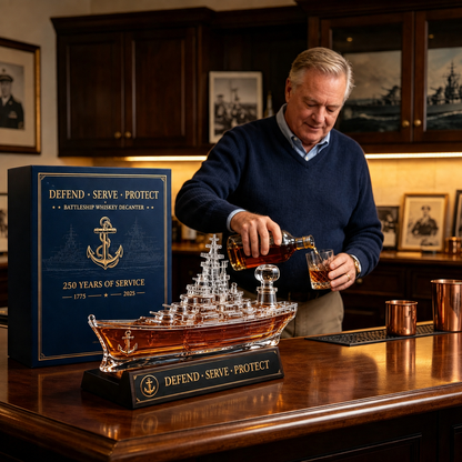 ⚓ 2026 Battleship Whiskey Decanter