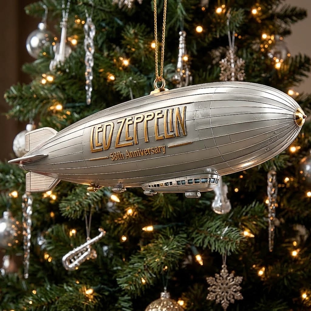 Led Zeppelin 58th Anniversary Commemorative Airship Ornament