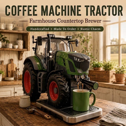 🚜☕ Coffee Machine Tractor – The Coffee Maker with More Horsepower