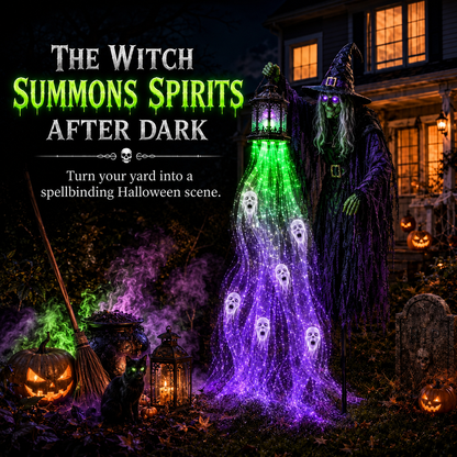 🔥70% OFF TODAY 🎁Animated Halloween Garden Light collection