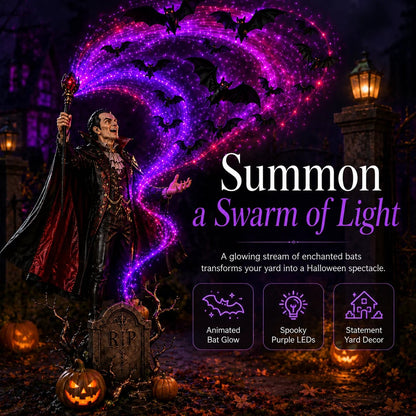 🔥🎃Today 49% OFF🦇Vampire Summoning Bats Garden Light-📦Buy Two Get Free Shipping