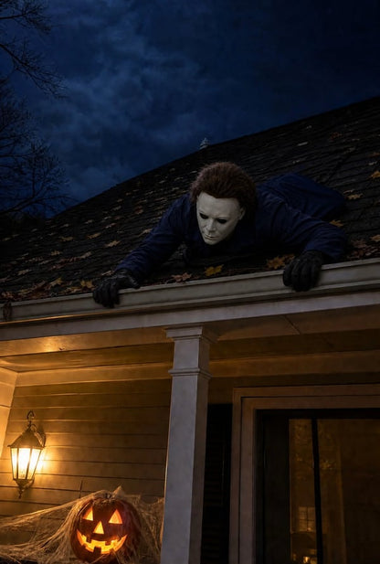 🎃Flash Sale - 49% OFF💀Spooky Halloween Figurines Climbing the Eaves