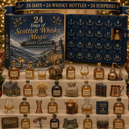 CHRISTMAS KICKOFF 49% OFF - 2026 Days of Scottish Whisky Magic Blind Box