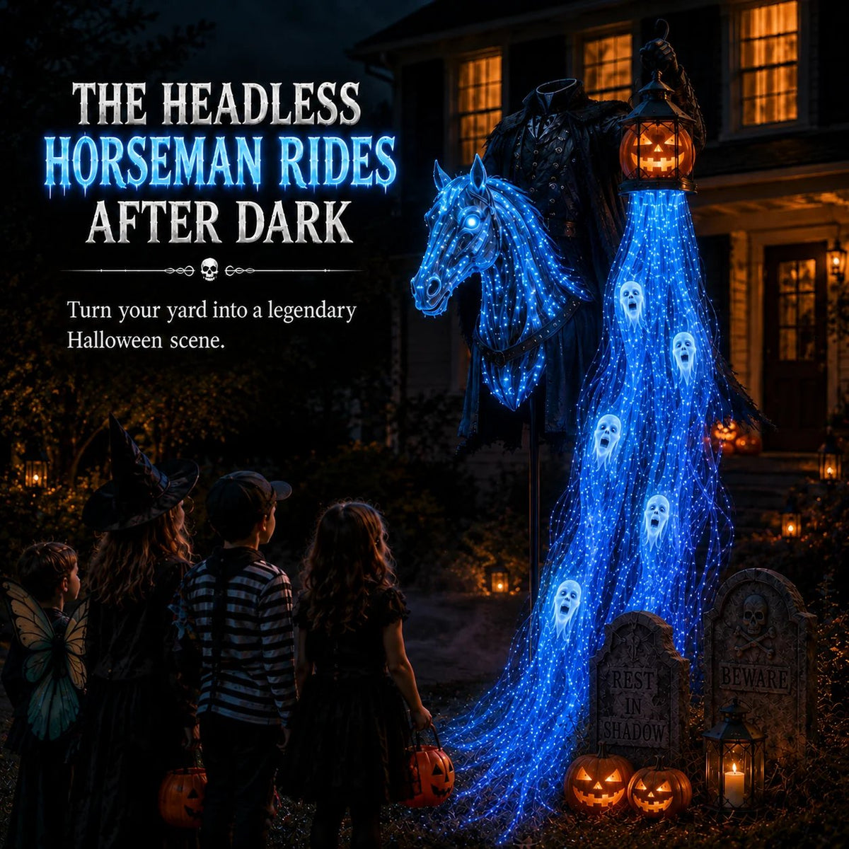 🔥70% OFF TODAY 🎁Animated Halloween Garden Light collection
