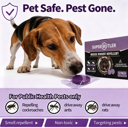 🔥LAST DAY 49% OFF -🐭12-Pack Rodent Repellent Balls for Home Kitchen Effective Pest Control Solution