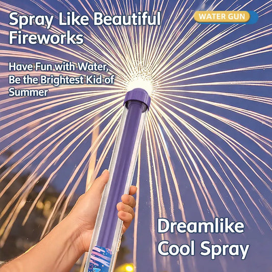 🔥360° Rotary Firework Water Blasters - Rapid-Fill Pump Action Pool Cannons for Summer Outdoor Games (Ages 3+)