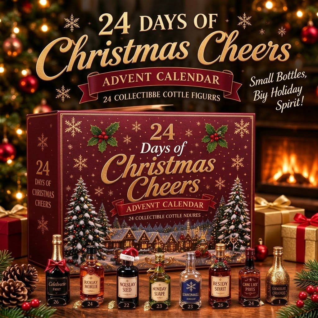 🥂 Raise a Toast to the Season: 24 Days of Christmas Cheers Advent Calendar 2026
