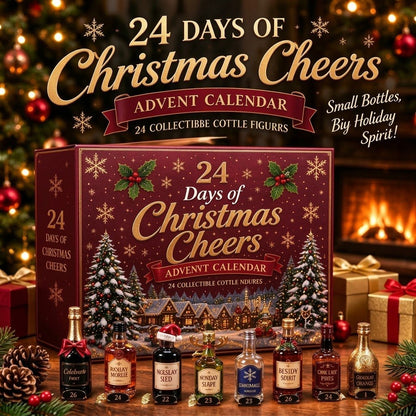 🥂 Raise a Toast to the Season: 24 Days of Christmas Cheers Advent Calendar 2026