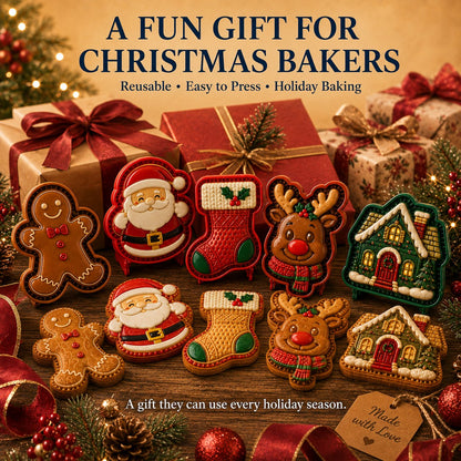 🔥🔥Only $12.99 Last Day Promotion!✨ 🎄16-Design Christmas Mini Pie Mold Collection 🥧