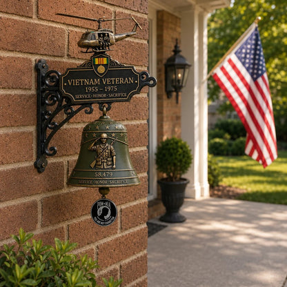🔔 Last Day Promo: 50% OFF - Veteran Tribute Wall Bell