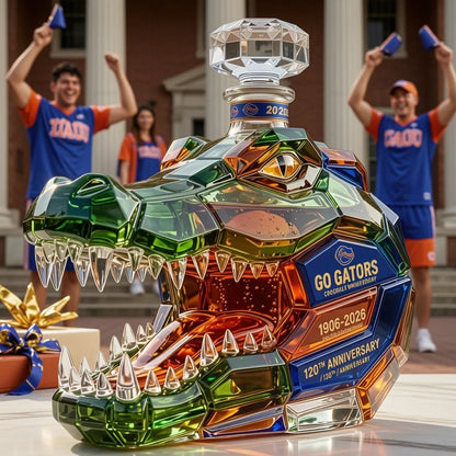 🐊 120th Anniversary Alligator Decanter – Bold Gator Spirit Meets Timeless Craftsmanship | Collector’s Edition 🐊✨