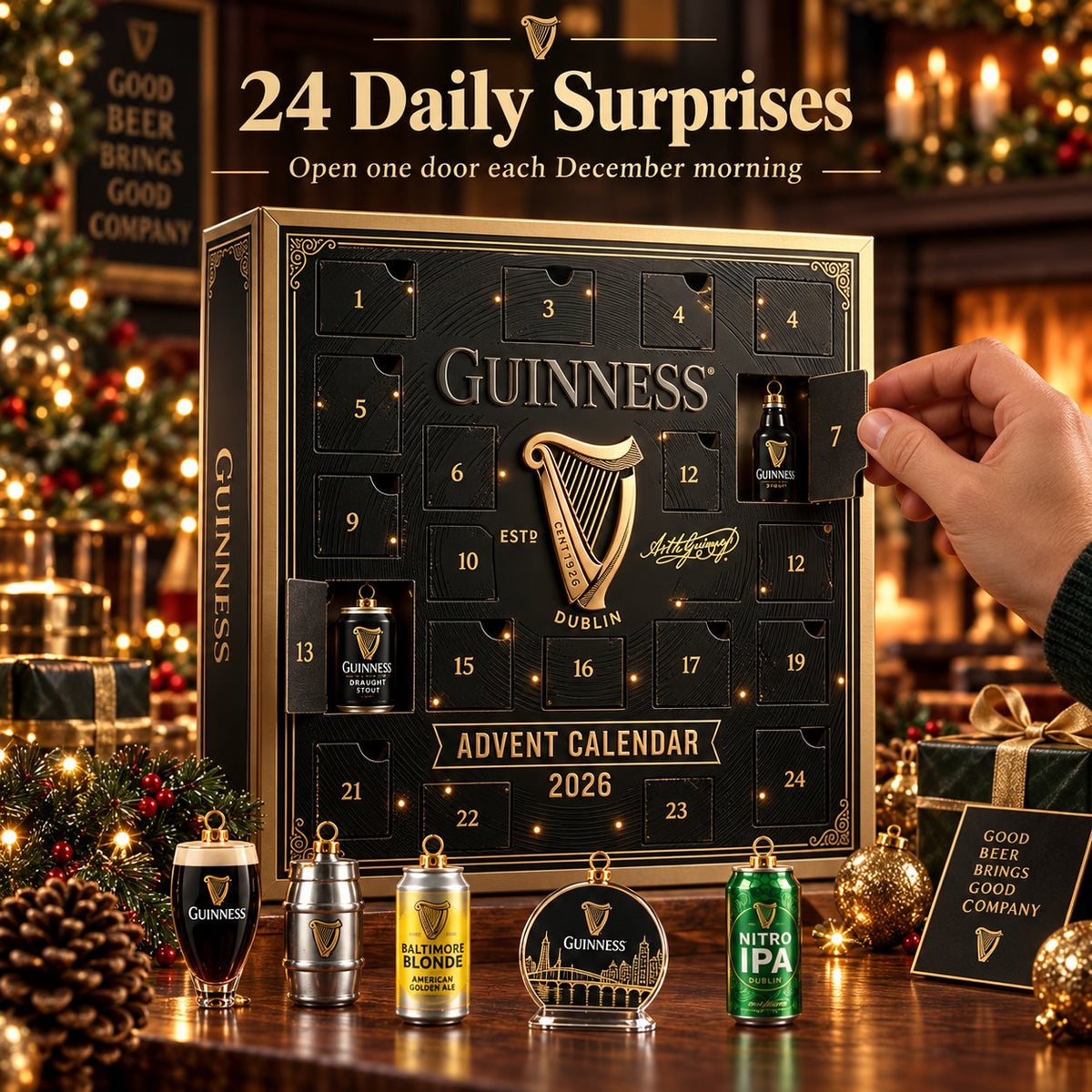 Limited Edition Tavern Advent Calendar | 24 Days of Holiday Magic ✨