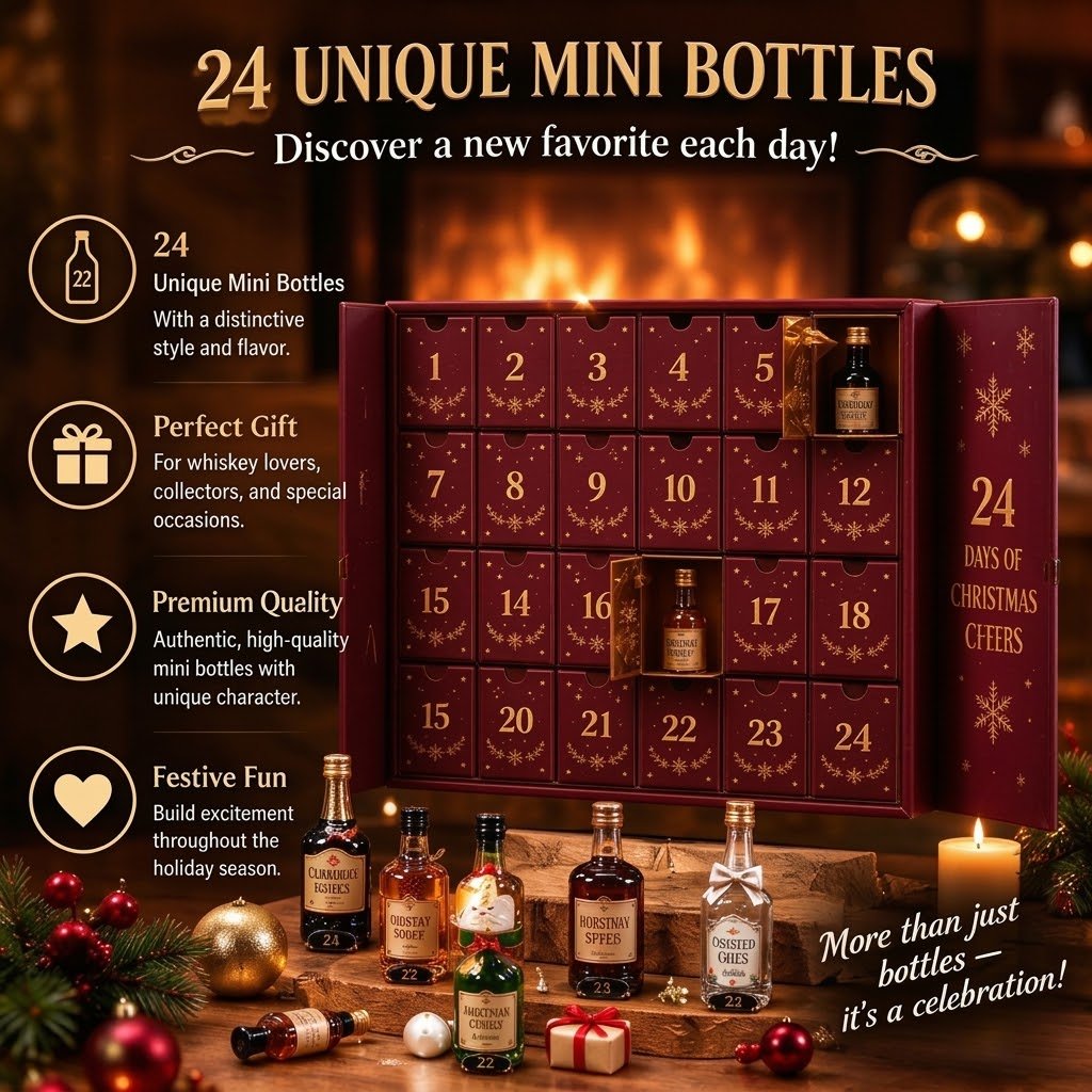 🥂 Raise a Toast to the Season: 24 Days of Christmas Cheers Advent Calendar 2026