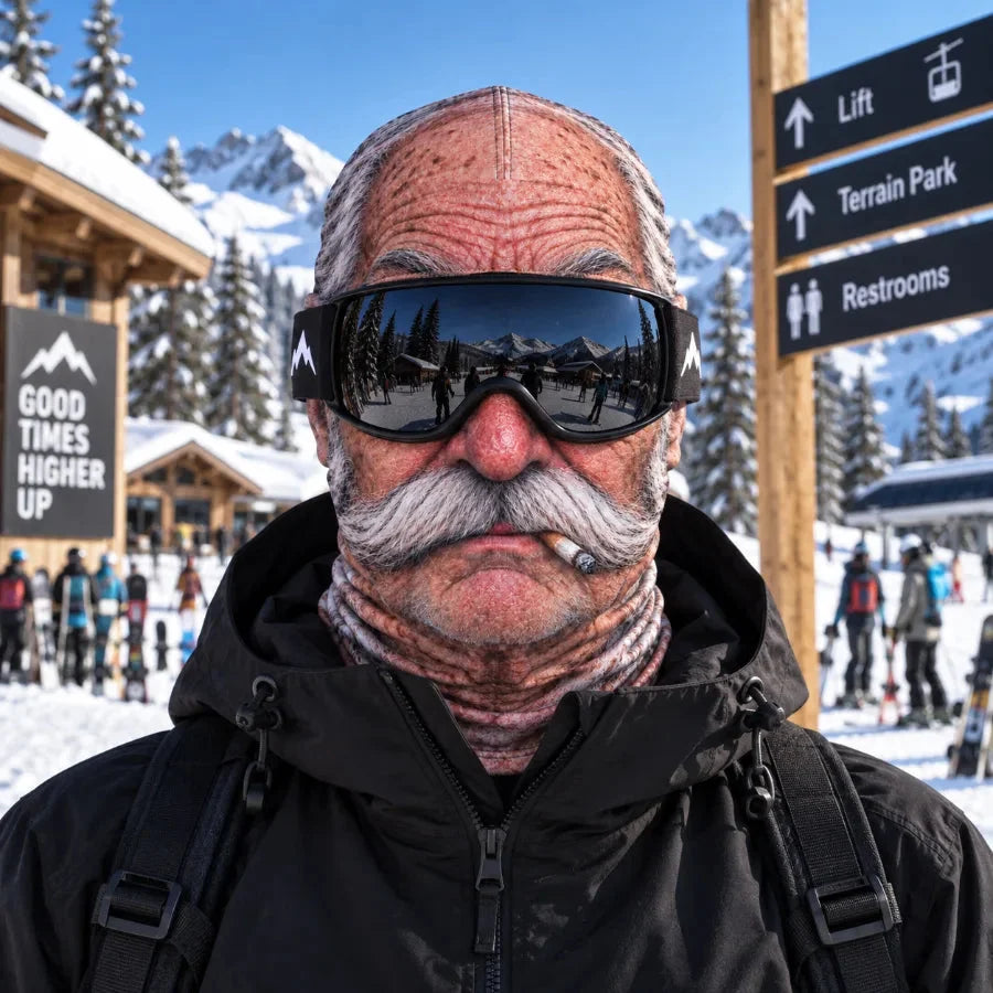 🔥LAST DAY 49% OFF- ☠️Old F*cker Man Winter Face Mask😎Funny Ski & Snowboard Balaclava ⛷️❄️