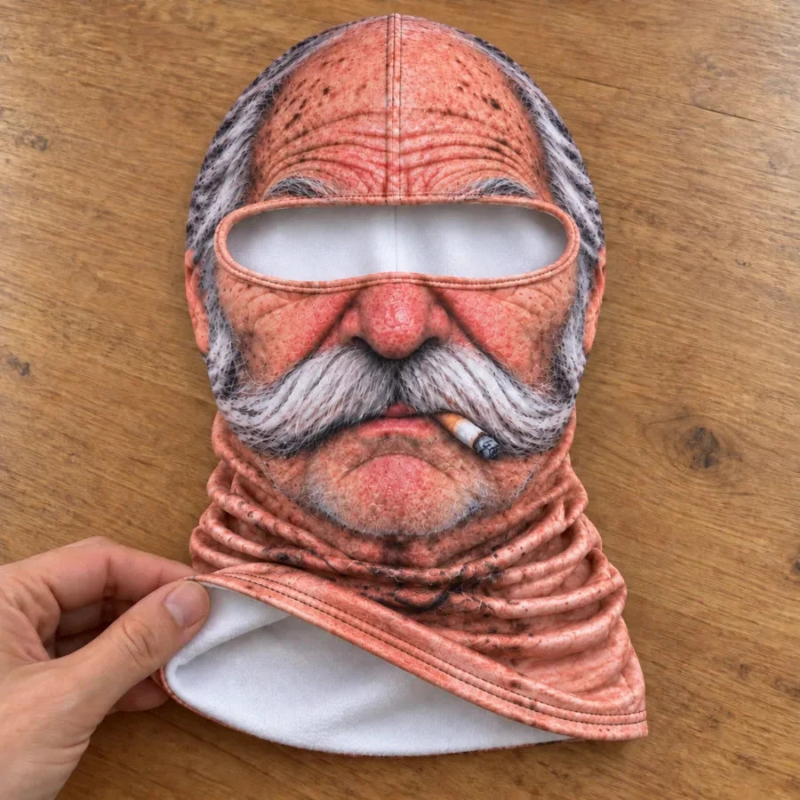 🔥LAST DAY 49% OFF- ☠️Old F*cker Man Winter Face Mask😎Funny Ski & Snowboard Balaclava ⛷️❄️