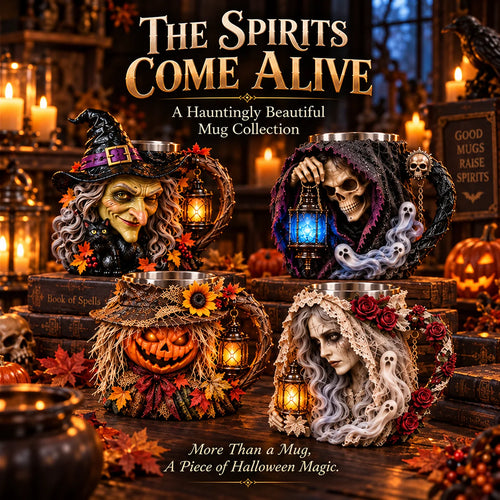 👻 Halloween Limited Edition |Haunted Spirits™ 3D Halloween Mug Collection🎃