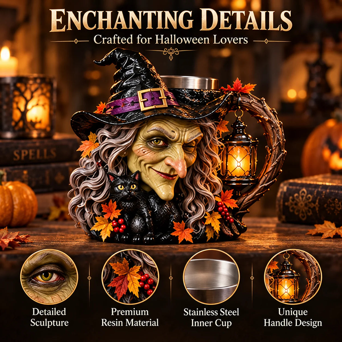 👻 Halloween Limited Edition |Haunted Spirits™ 3D Halloween Mug Collection🎃