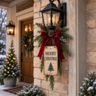 🔥HOT SALE🔥Vintage Merry Christmas Lantern Swag