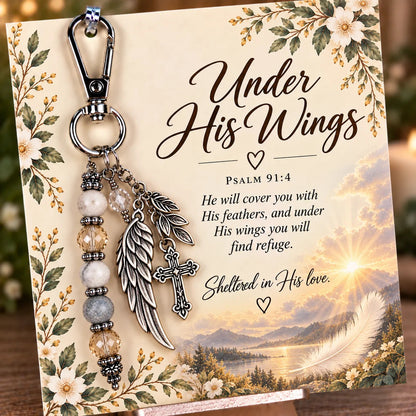 ⏳ Last Day 49% OFF – ✝️ Christian Scripture Keepsake Keychain | 23 Faith-Inspired Designs with Matching Devotional Card 🤍