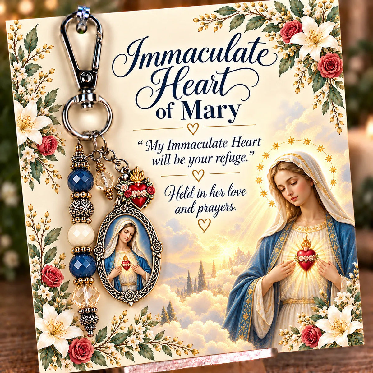 ⏳ Last Day 49% OFF – ✝️ Christian Scripture Keepsake Keychain | 23 Faith-Inspired Designs with Matching Devotional Card 🤍