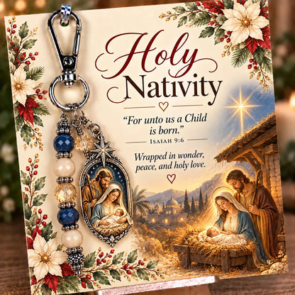 ⏳ Last Day 49% OFF – ✝️ Christian Scripture Keepsake Keychain | 23 Faith-Inspired Designs with Matching Devotional Card 🤍