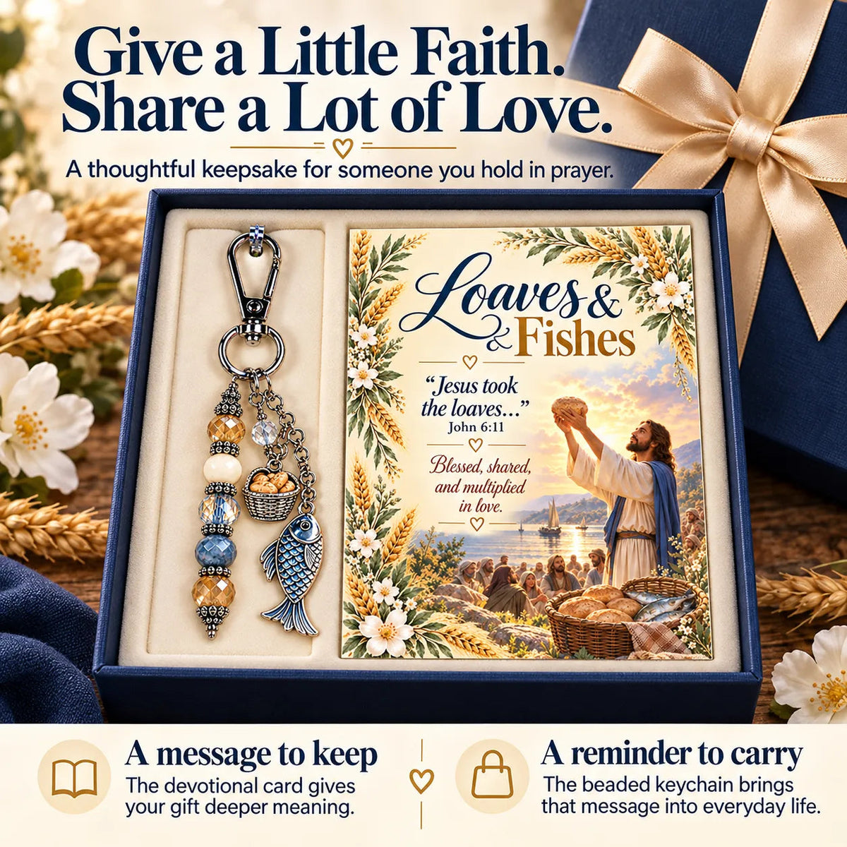 ⏳ Last Day 49% OFF – ✝️ Christian Scripture Keepsake Keychain | 23 Faith-Inspired Designs with Matching Devotional Card 🤍