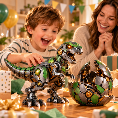 🦖🔥 Mechanical T-Rex Egg – From Mysterious Egg to Mighty Robotic Dinosaur! 🥚⚙️✨