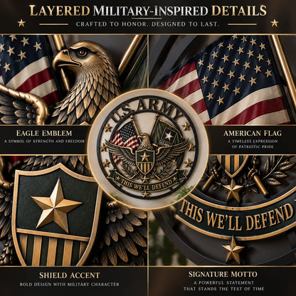 U.S. Army Tribute Wall Decor