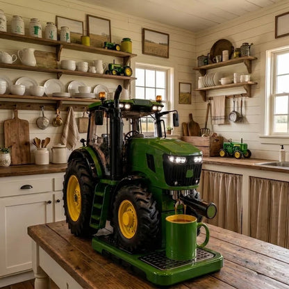 🚜☕ Coffee Machine Tractor – The Coffee Maker with More Horsepower