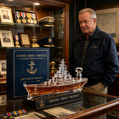 ⚓ 2026 Battleship Whiskey Decanter